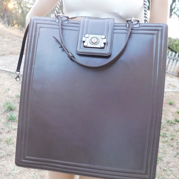 CHANEL Handbags - Le boy chanel tote bag available for trade(sold)